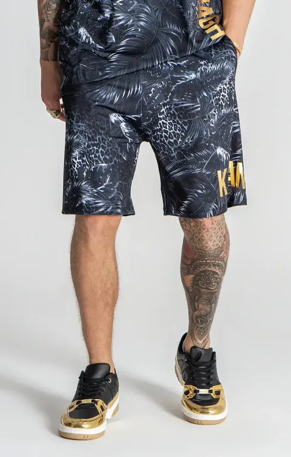 Black Resort Shorts