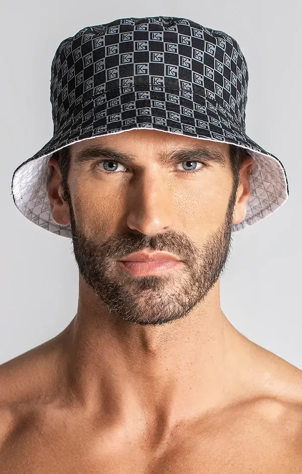 Grey Clone Bucket Hat