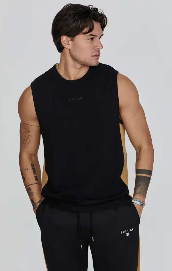 SikSilk Relaxed Fit Vest