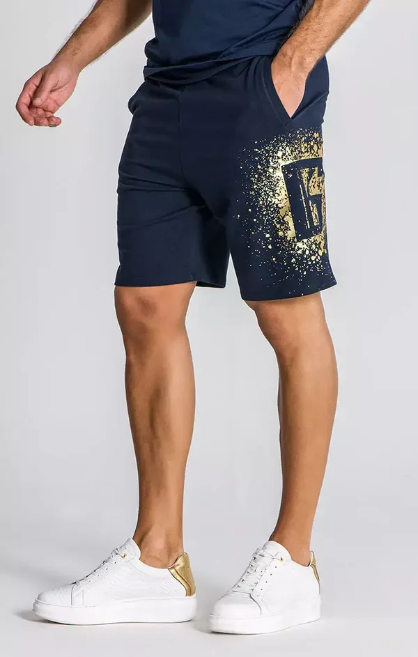 Navy Blue Explosion shorts