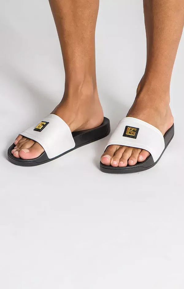 WHITE GK IRON SLIDES