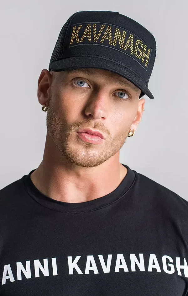 BLACK KAVANAGH STUDS CAP