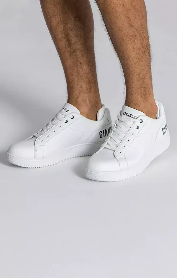 White Ying-Yang sneakers