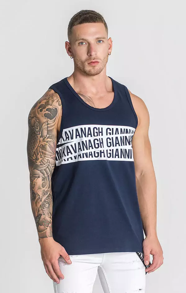 NAVY BLUE 911 TANKTOP