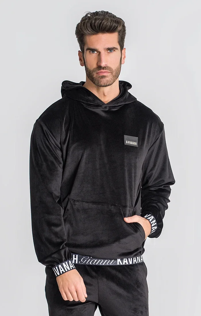 Black Montecarlo Elastic Hoodie