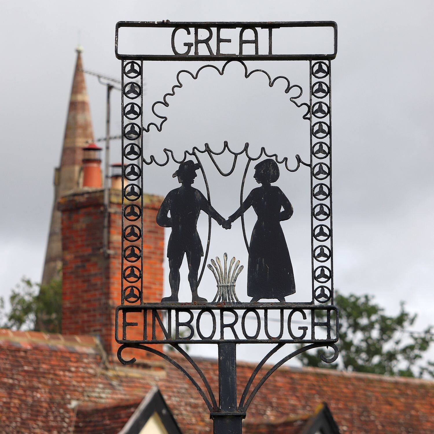 Great Finborough Suffolk Village Signs