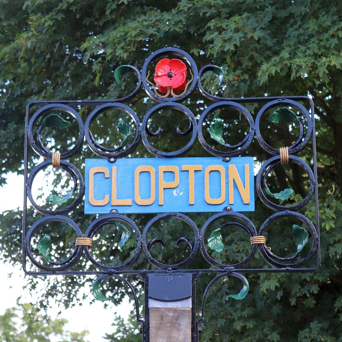 Clopton | Suffolk Village Signs