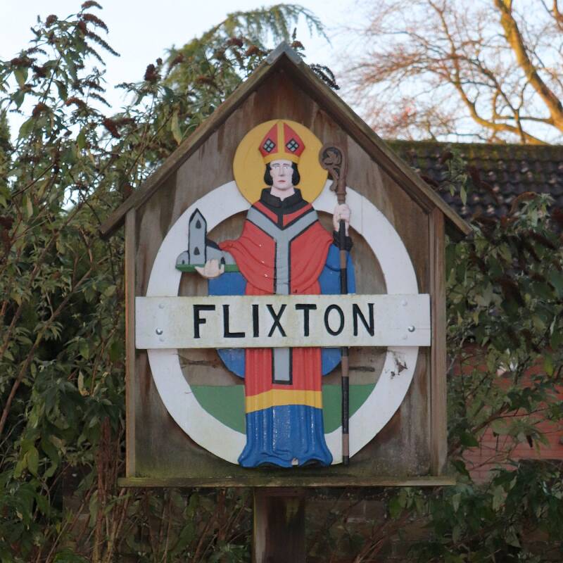Flixton Suffolk Village Signs