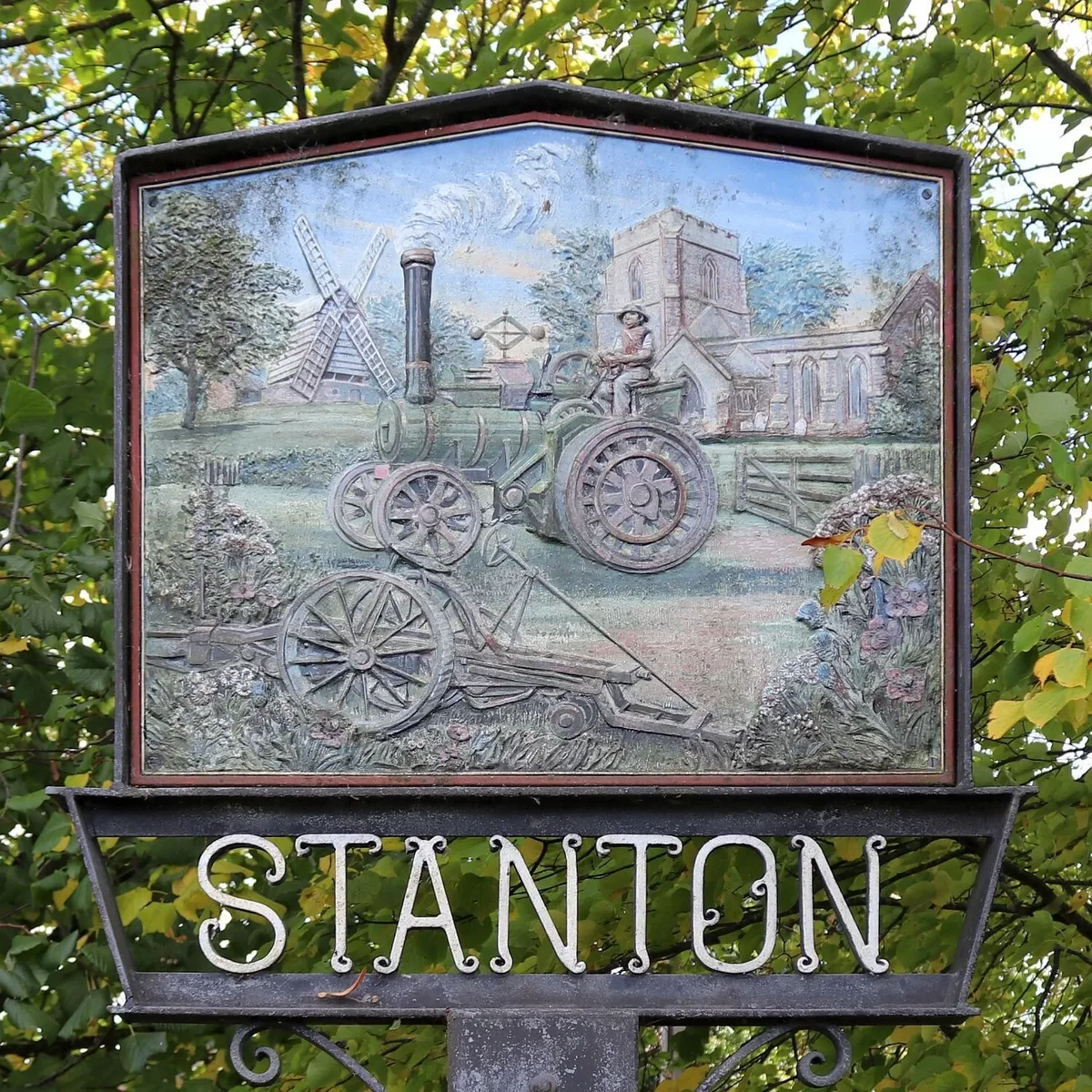 Stanton | Suffolk Village Signs