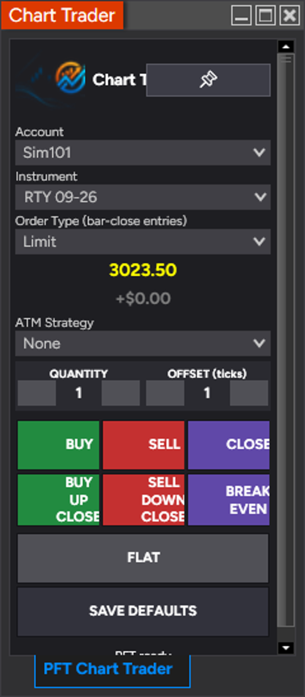 Profit Flow Chart Trader