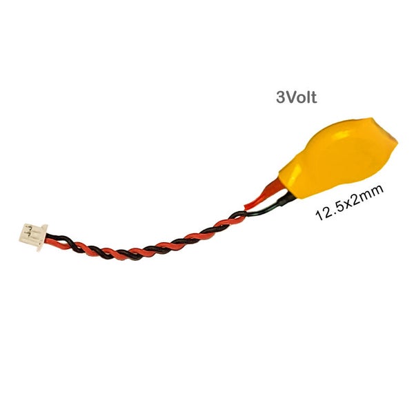 ML1220 Oplaadbare Batterij (13mm) met witte connector