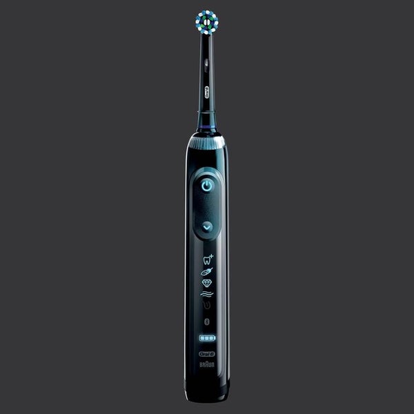 Oral-B Pro Limited Electric Toothbrush, Black, Rechargeable Power Toothbrush with 2 Brush Heads and Travel Case