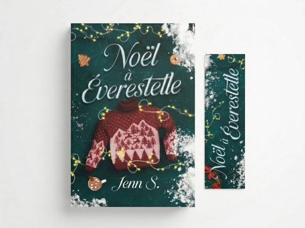 Livre broché dédicacé + marque page + sa surprise de Noël