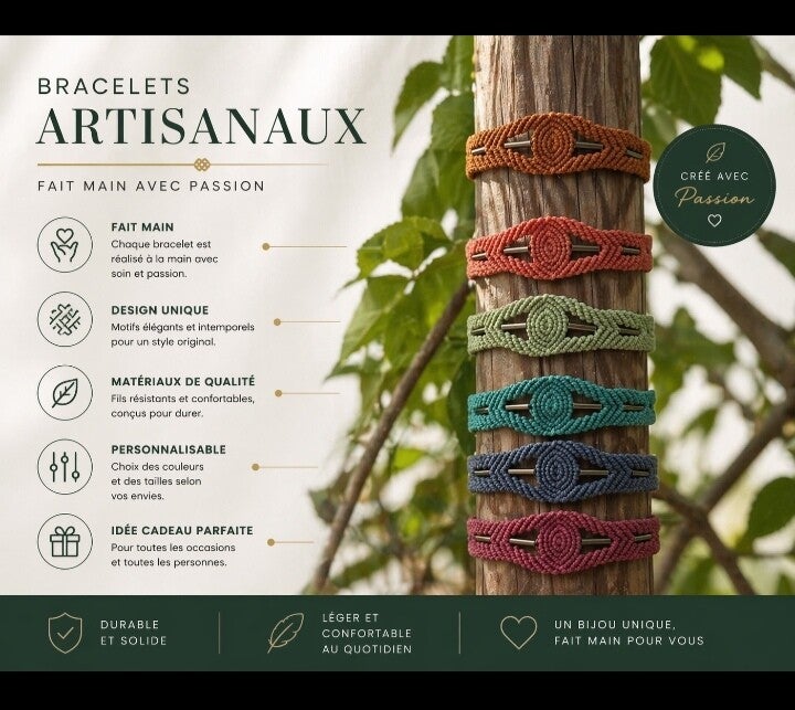 les bracelets homme