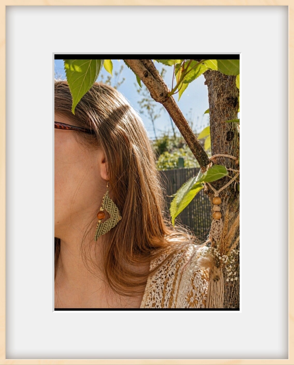 boucles d oreilles triangle