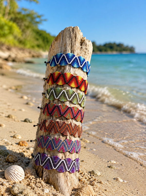 bracelets femme zig-zag