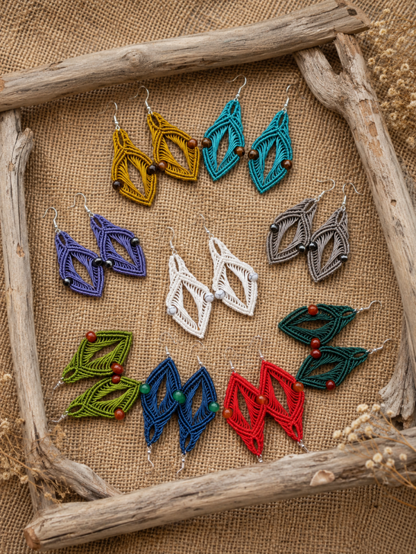 boucles d oreilles accordéons