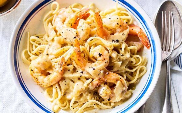 Tagliatelle Met Scampi's In Curry-Roomsaus - Prijs Per Persoon (Levering 12/07/2026)