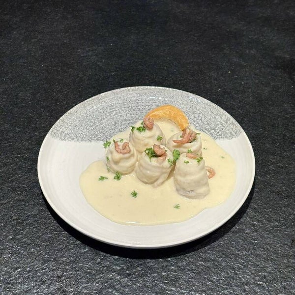 Tongrolletjes In Witte Wijnsaus & Krieltjes - Prijs Per Persoon (Levering 01/07/2026)