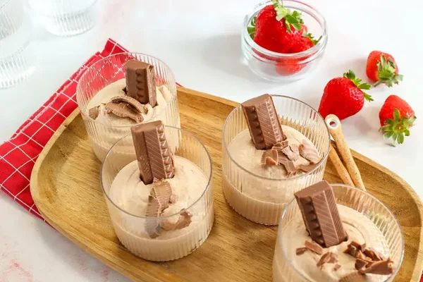 Zelfgemaakte Praliné-Mousse - Prijs Per Persoon (Levering 22/07/2026)