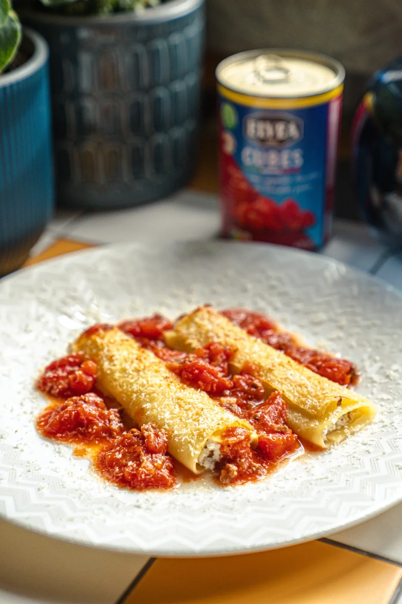 Cannelloni In Tomatenroomsaus (A La Thalia) - Prijs Per Persoon (Levering 05/08/2026)