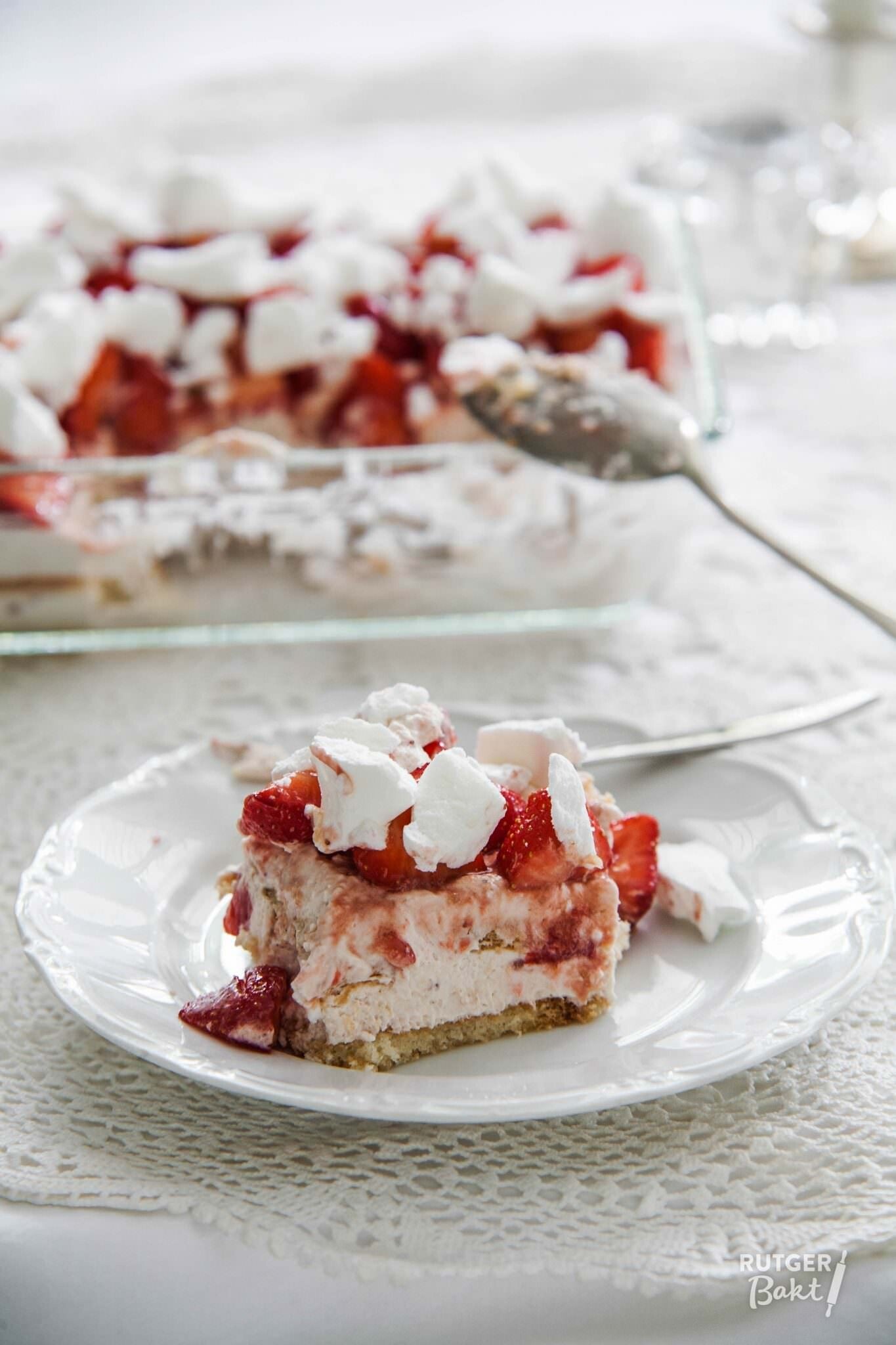 VERSE Aardbeien Tiramisu - Prijs Per Persoon (Levering 24/05/2026)