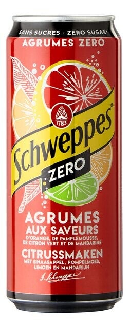 Schweppes Agrum Zero - Blik