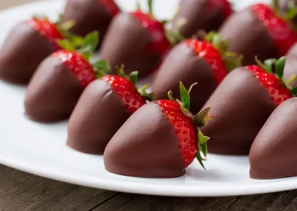 Aardbeien Ondergedompeld In Chocolade - Prijs Per Persoon (Levering 19/08/2026)