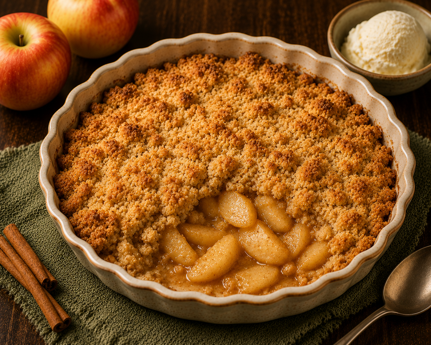 VERSE Appelcrumble - Prijs Per Persoon (Levering 17/06/2026)