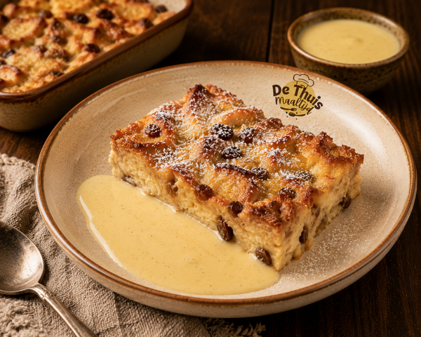 VERSE Vlaamse Broodpudding - Prijs Per Persoon (Levering 14/06/2026)