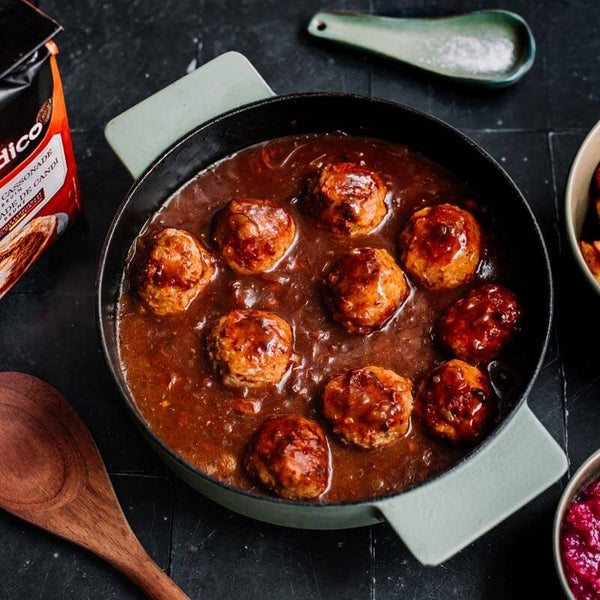 Luikse Balletjes Met Kasteelbier & Kastanjechampignons Met Wortelpuree - Prijs Per Persoon (Levering 02/08/2026)