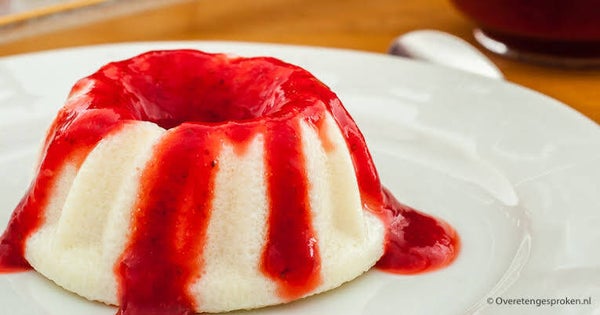Griesmeelpudding Met Aardbeiencoulis - Prijs Per Persoon (Levering 05/07/2026)