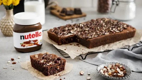 Huisgemaakte Nutella-Brownie - Prijs Per Persoon (Levering 05/08/2026)