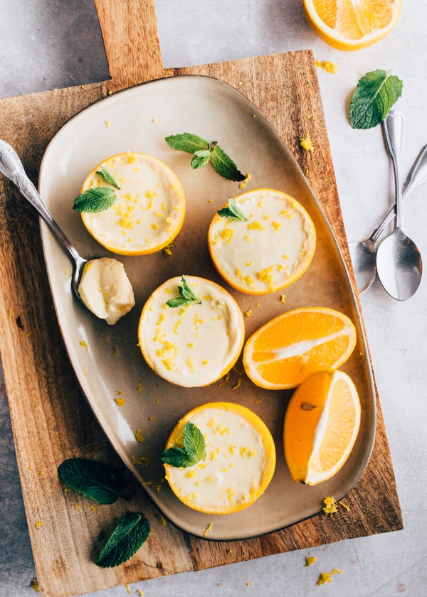 VERSE Orange Posset (Gevulde Appelsien) - Prijs Per Persoon (Levering 24/05/2026)