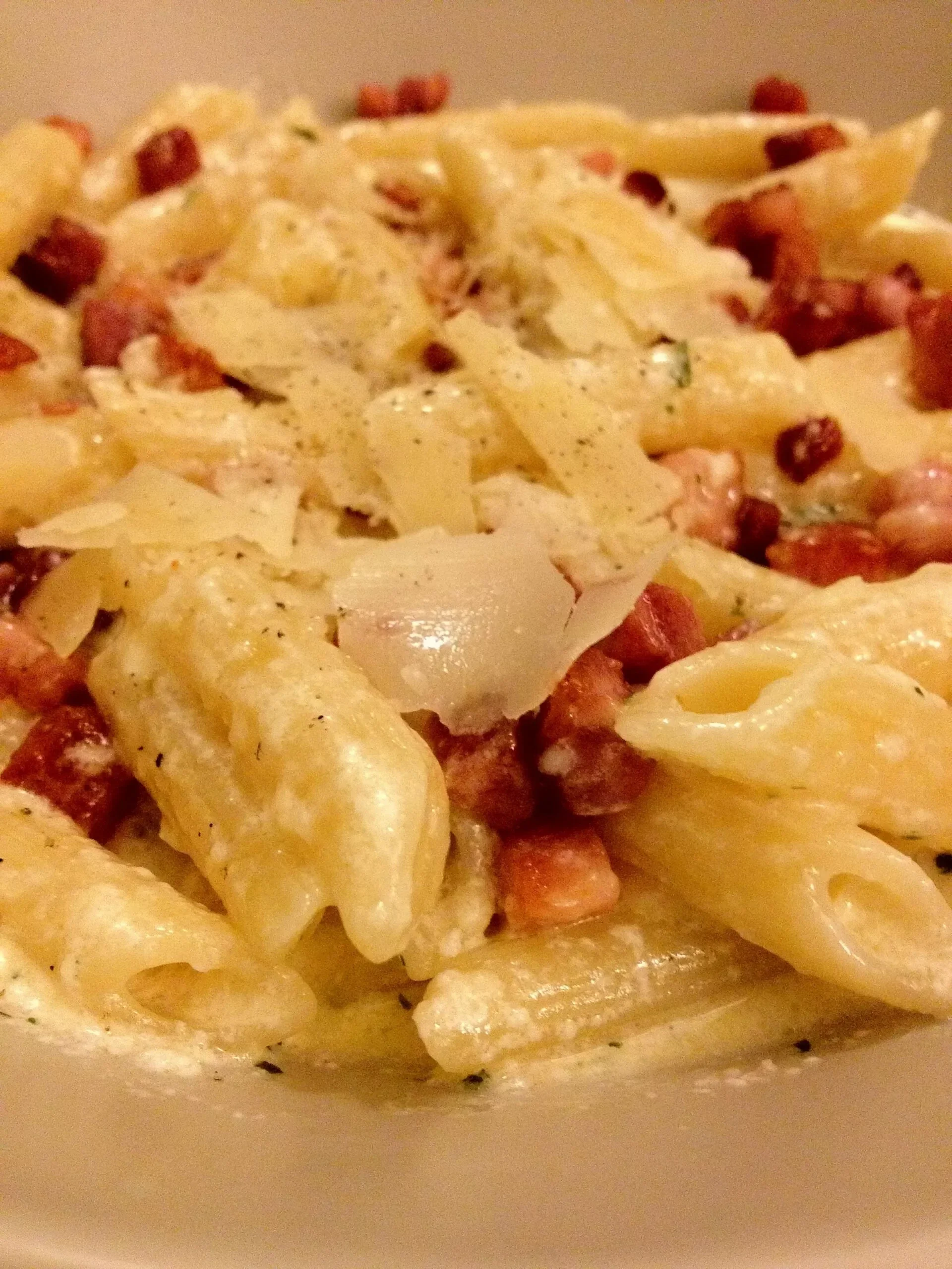 Pasta Met Spekjes In Roomsaus - Prijs Per Persoon (Levering 23/09/2026)