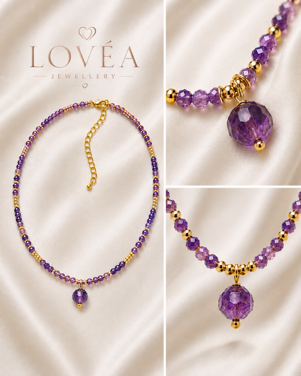 ✨ Collier Améthyste 💜