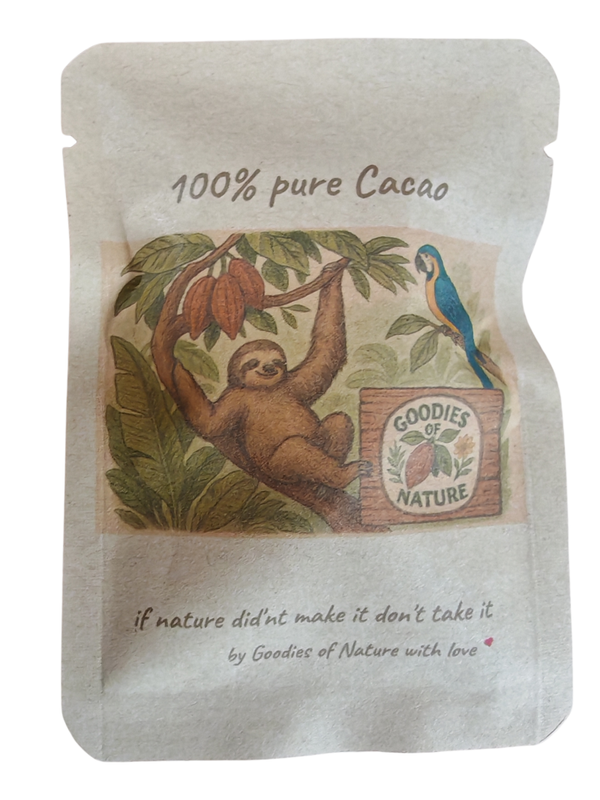 Mini zakje 100% cacao 15 gram afkomstig uit Venezuela
