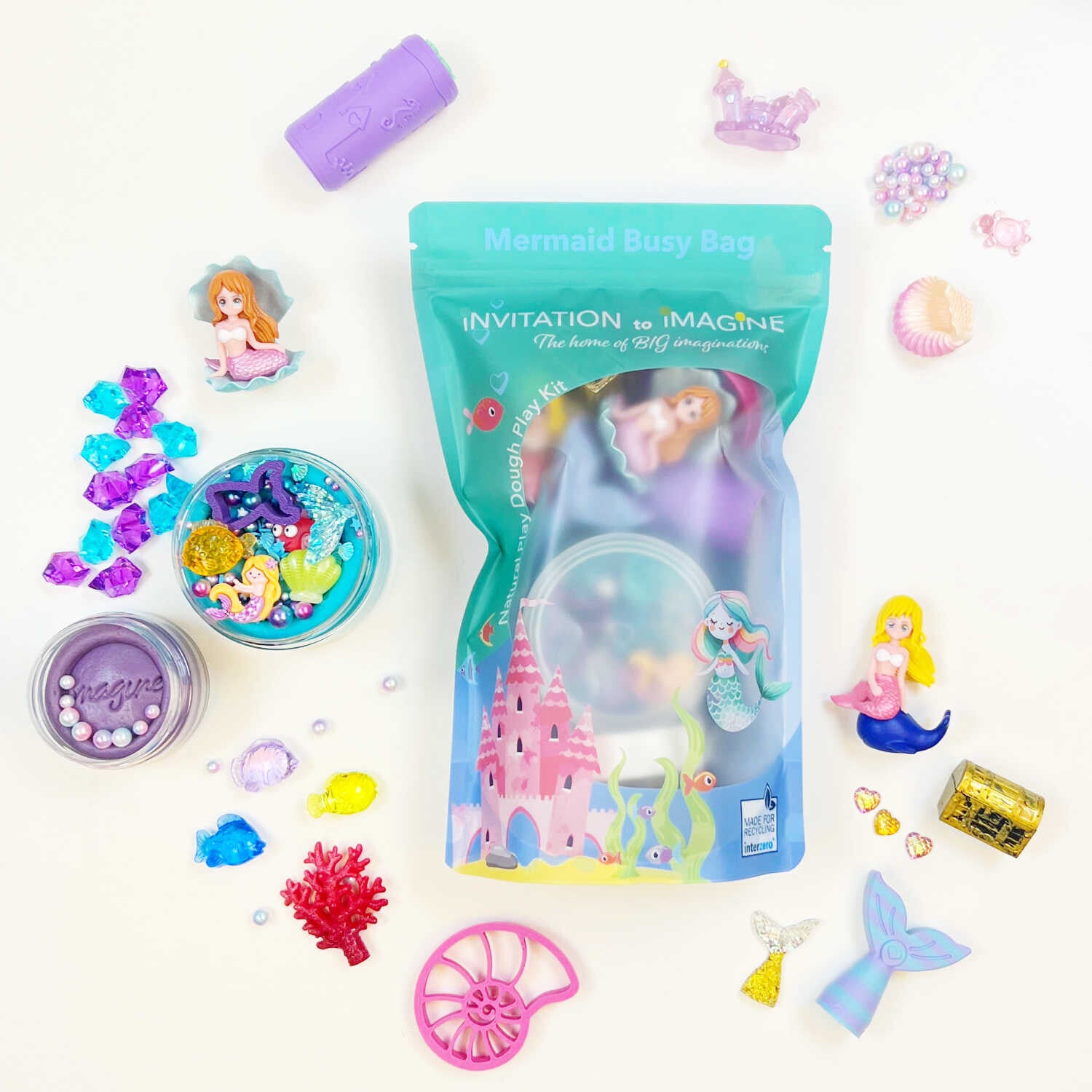Invitation to Imagine Verrassingspot, Zeemeermin Busy Bag