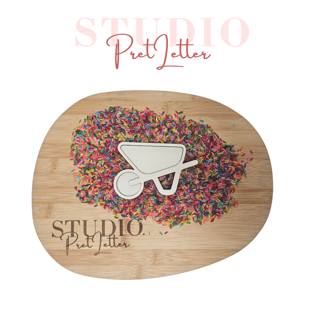 Vulvorm Moestuin Kruiwagen