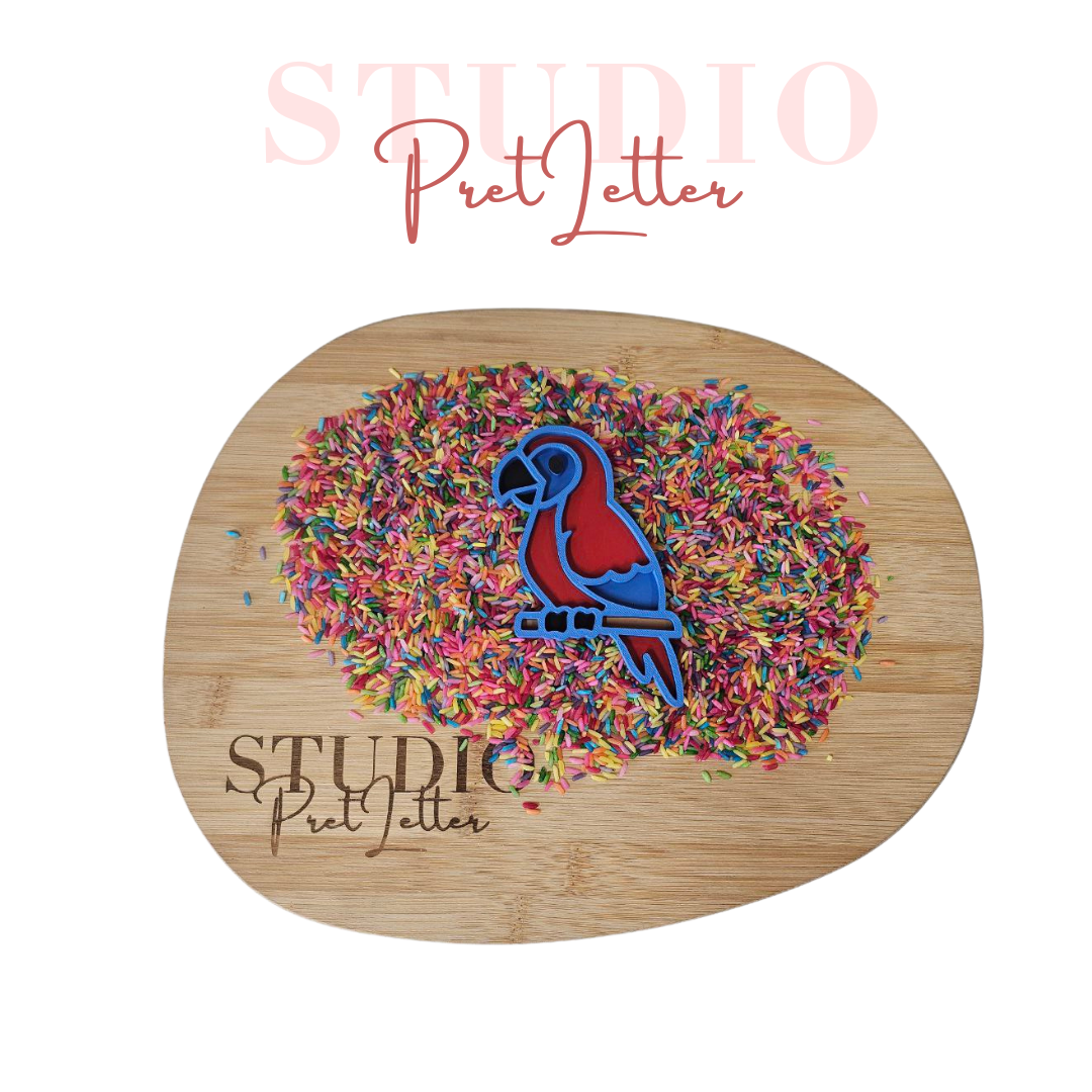 Vulvorm PLA KLEUR Papagaai