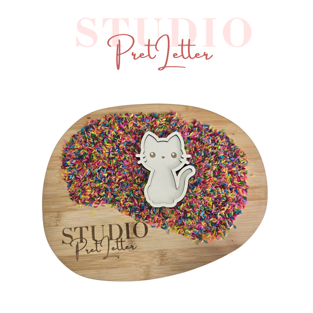 Vulvorm Helloween Zwarte kat