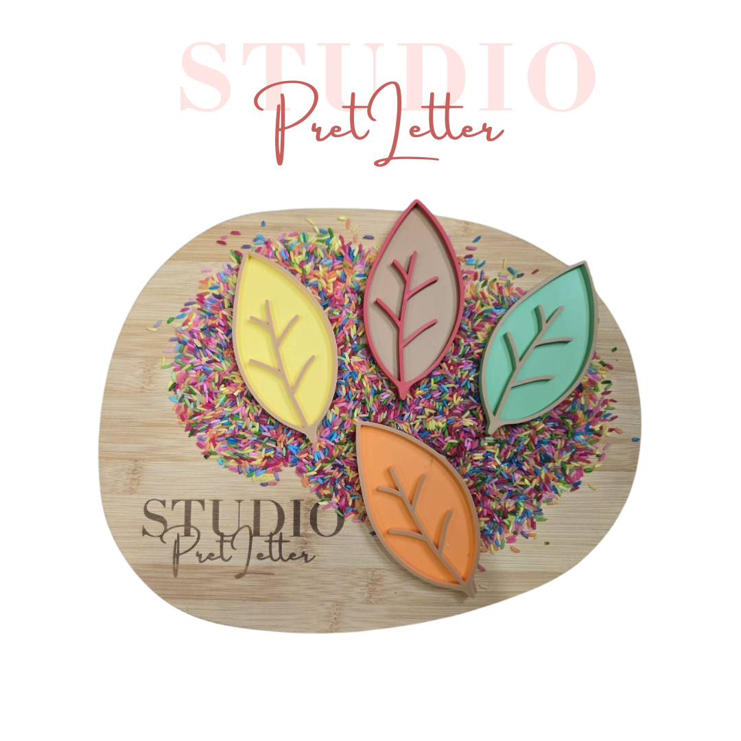 Vulvorm PLA kleur  Herfstbladeren set