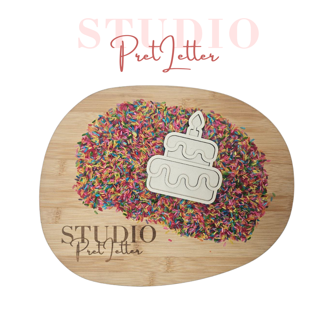 Vulvorm Verjaardag Verjaardagstaart