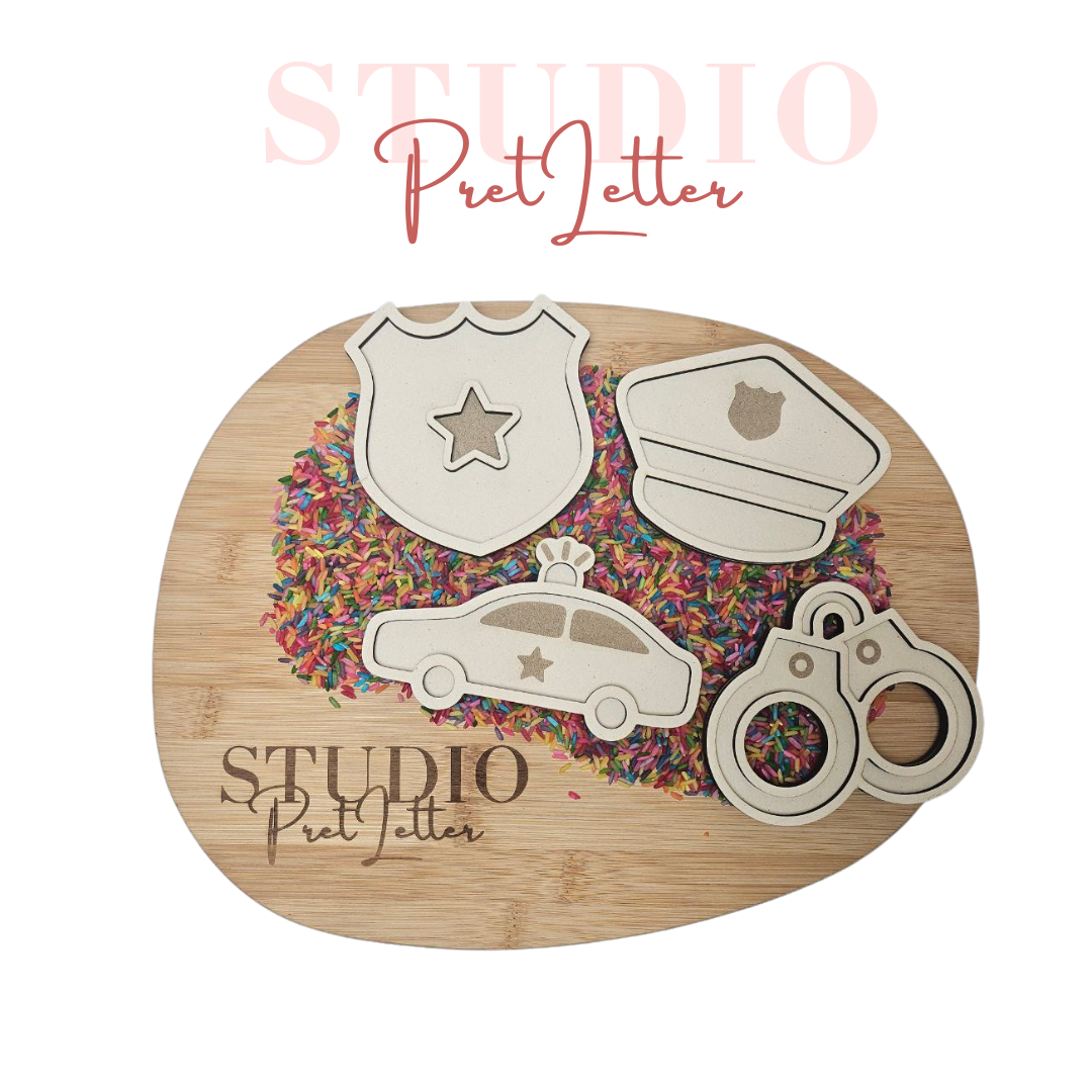 Vulvorm Thema Politie voordeelset