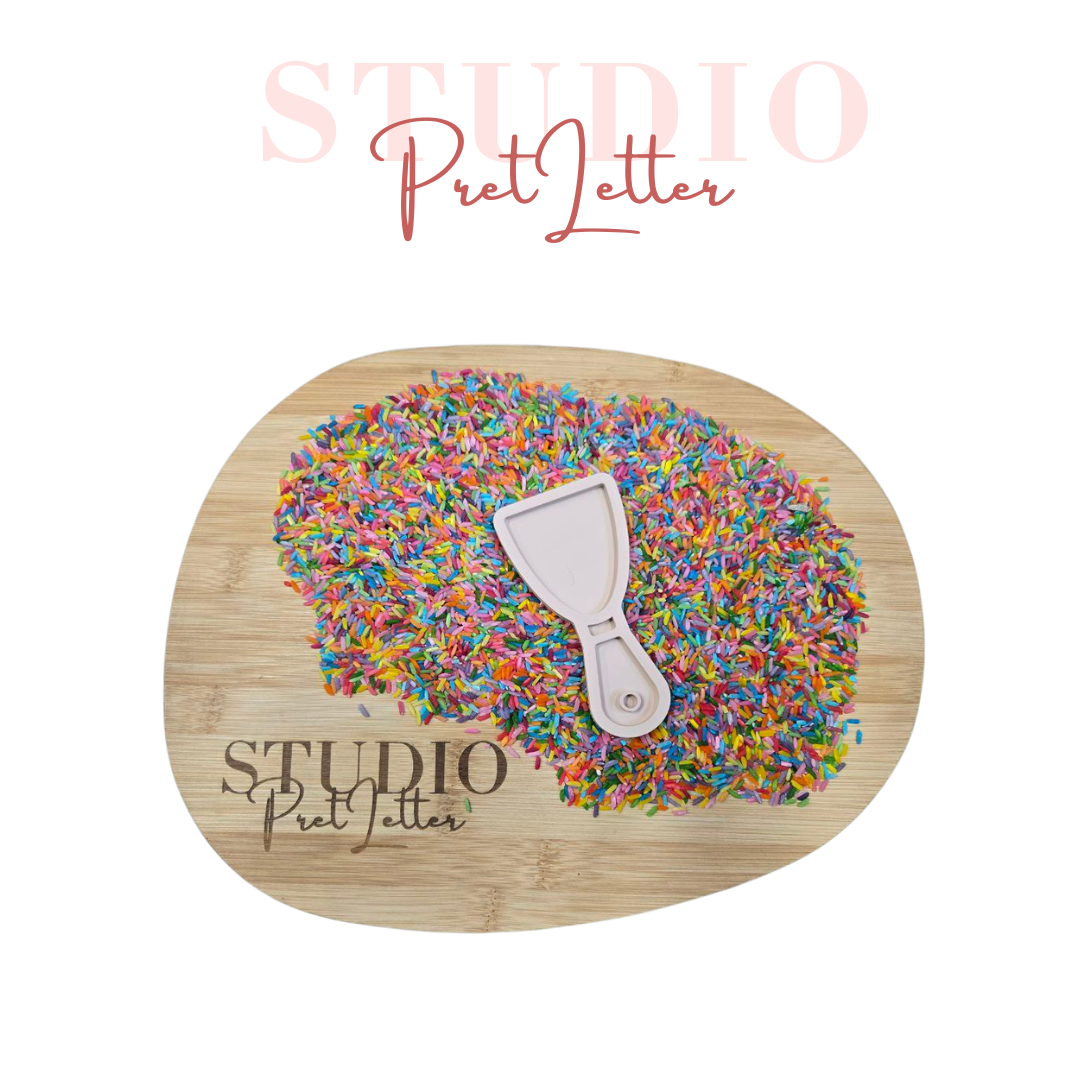 Vulvorm PLA Schilder, Spatel