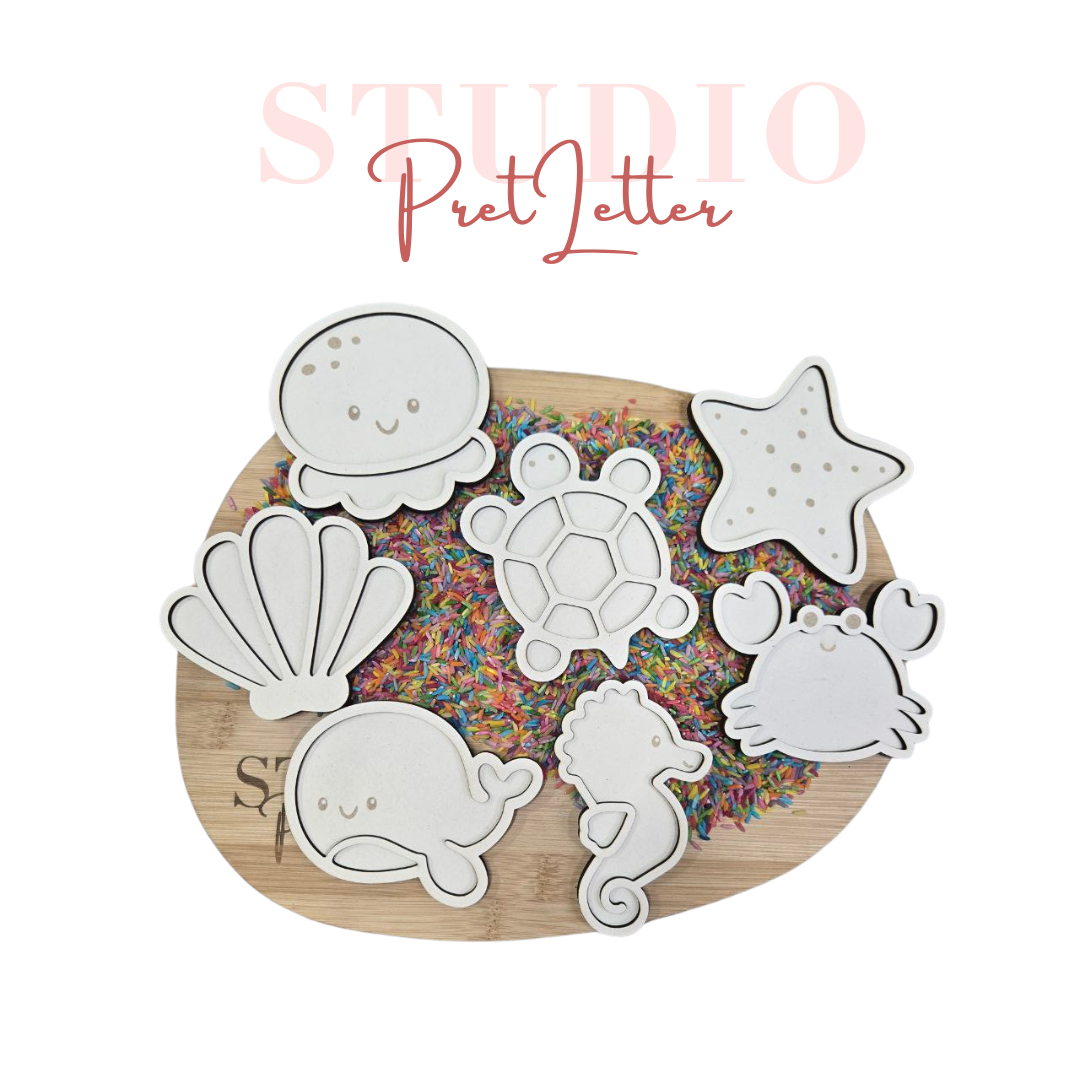 Vulvorm Thema Onderwater wereld voordeelset