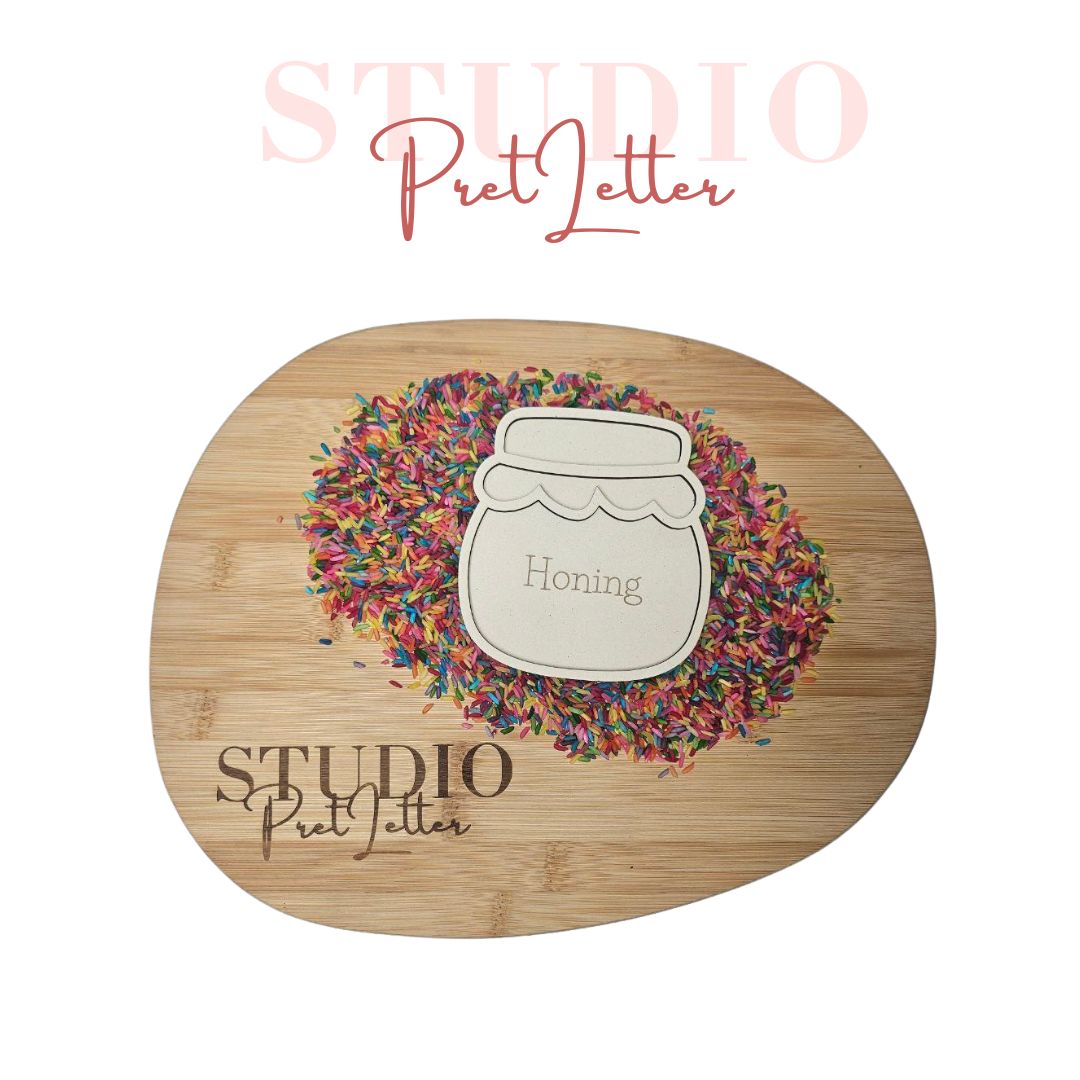 Vulvorm Bijenwereld Honingpot