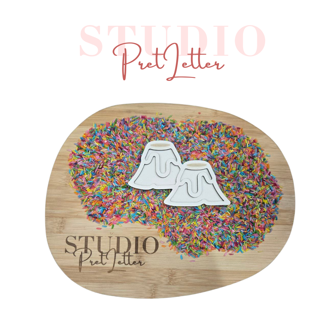 Vulvorm Dinowereld, Vulkaan