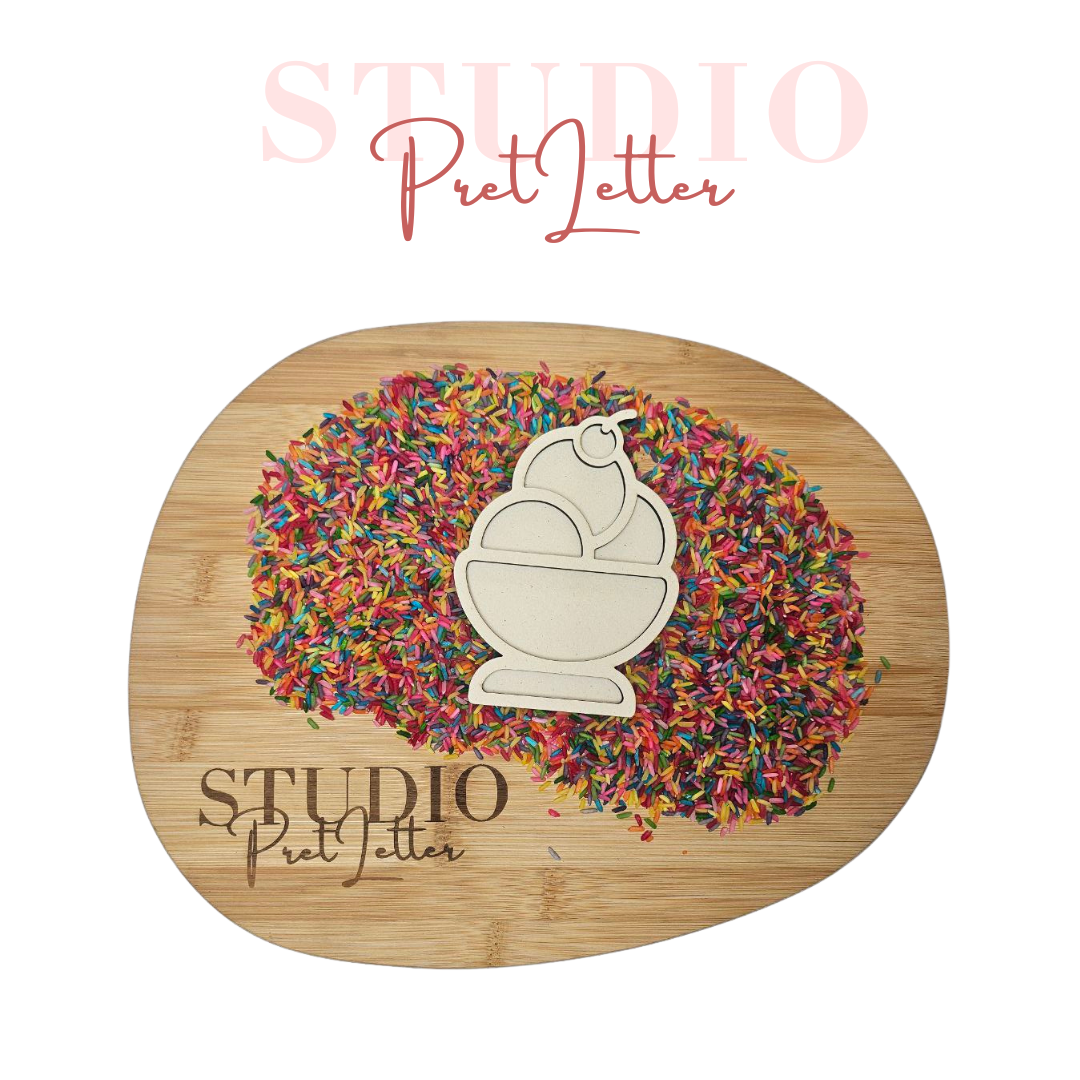 Vulvorm Ijssalon Ijscoupe