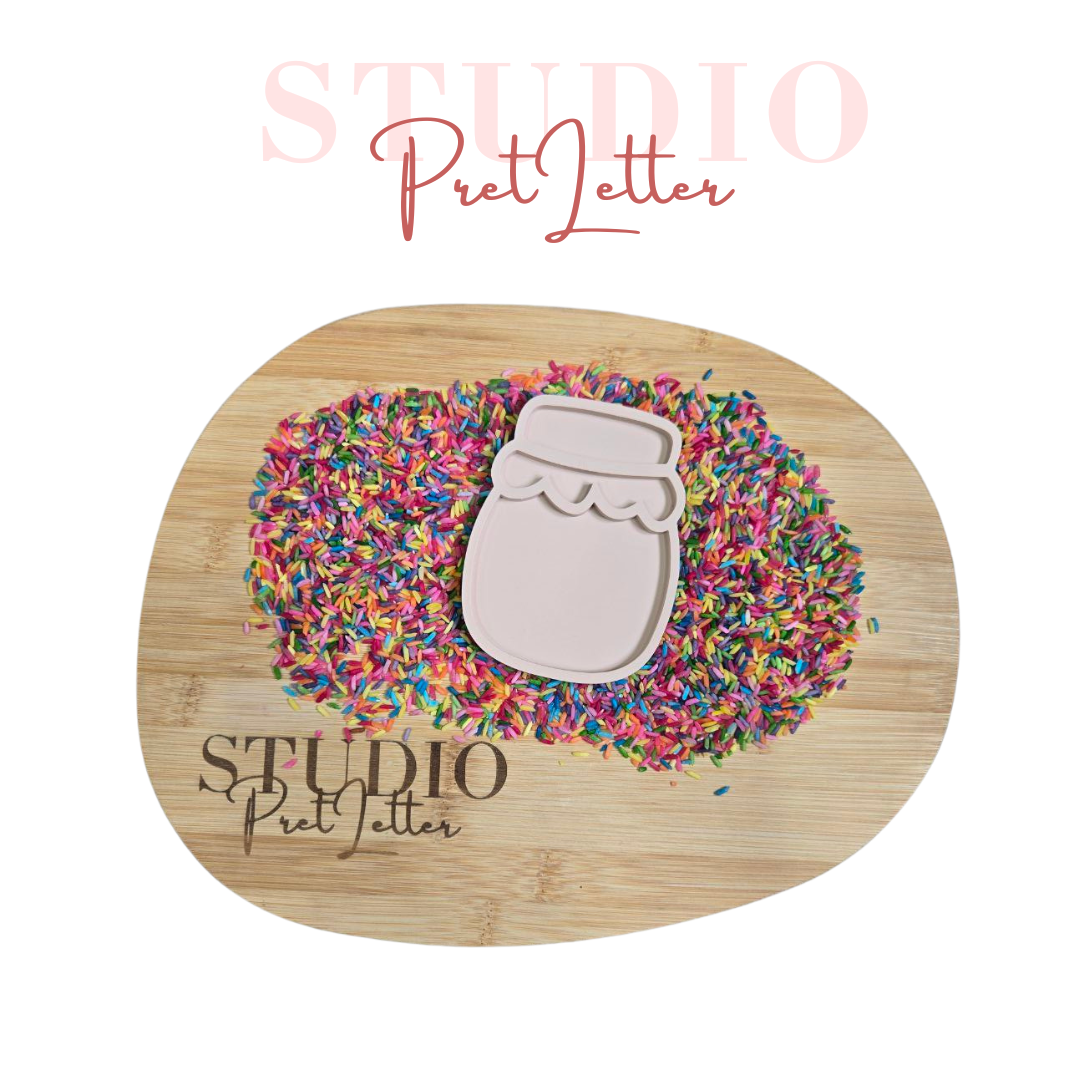 Vulvorm PLA honingpot